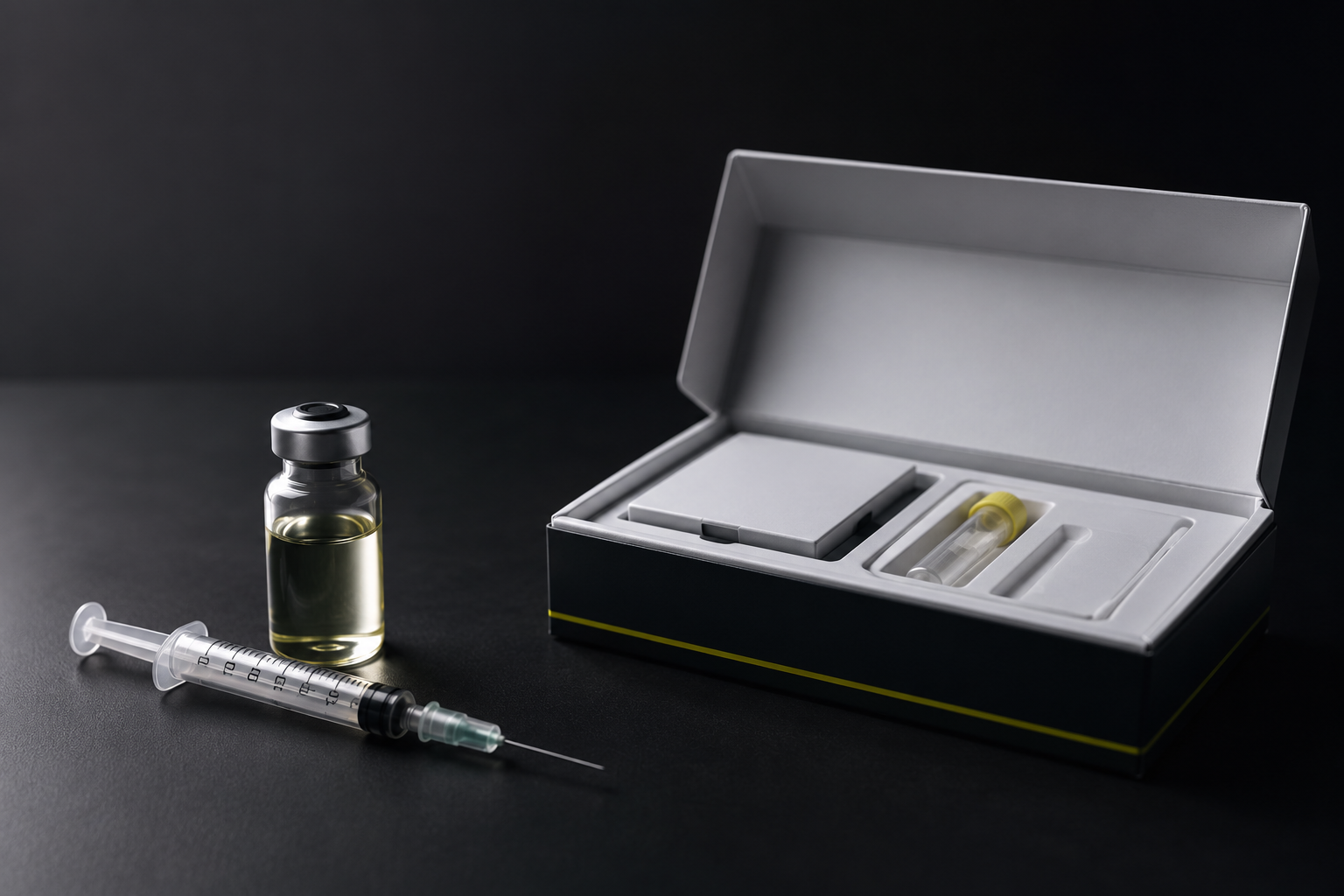 TRT medication, testing kit or patient support journey
