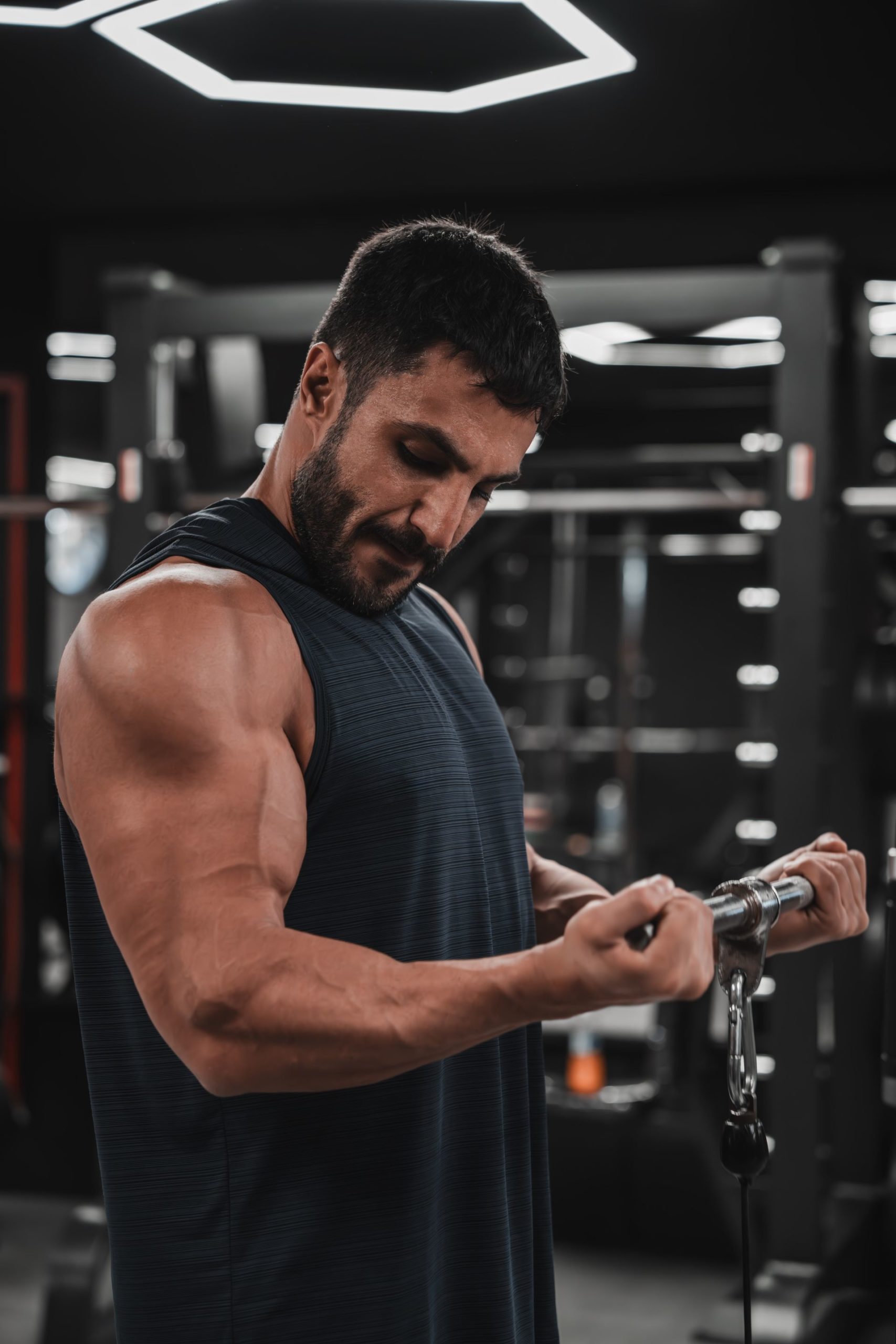 Resistance training and healthy body composition while receiving TRT