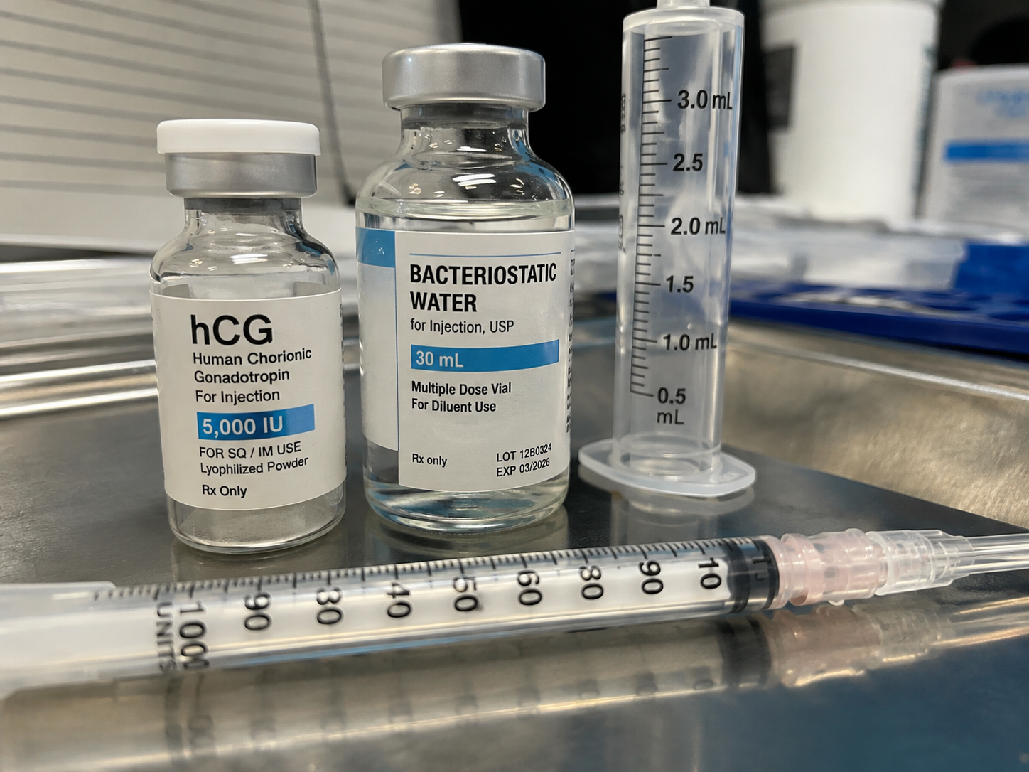 hCG Reconstitution Calculator